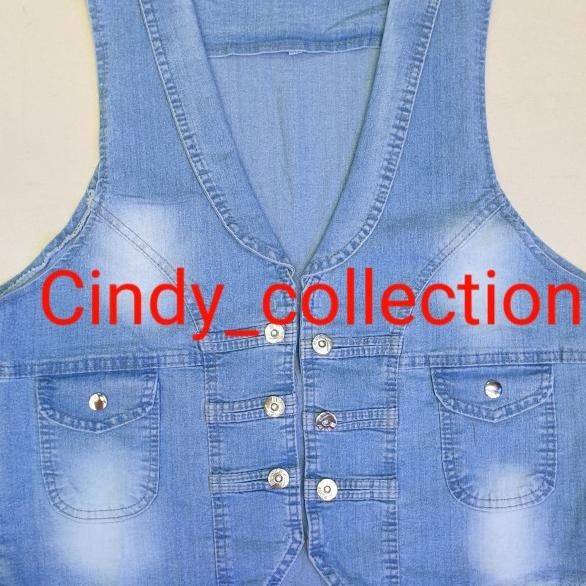 Rompi Jeans Wanita Jumbo Xxxl Xxl Xl L Rompi Cewek Rompi Jumbo Vest