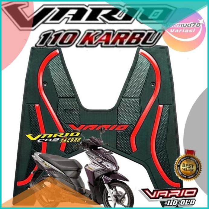 AKSESORIS VARIO 110 KARBU VARIASI VARIO 110 KARPET VARIO TECHNO KARBU