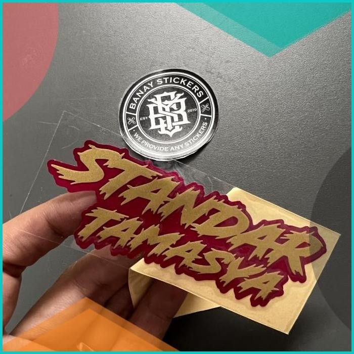 

Stiker Sticker Standar Tamasya Cutting 8JVLZ4 suku cadang