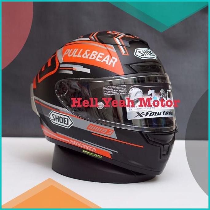 Shoei X14 Pull Bear Ant Edition Shoei Clone 1:1 BONUS Sarung Kepala 8J