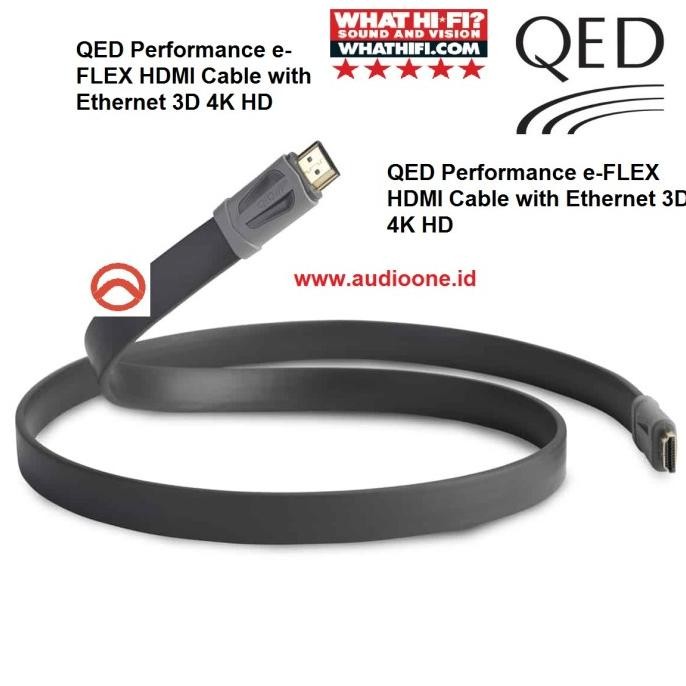 Qed Performance Eflex Hdmi Gaphite (1M Terbatas