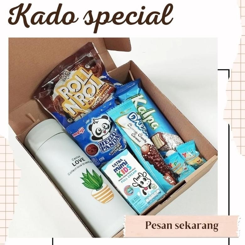 

SPECIAL Gift Box snack hampers ultah kado graduation annivesary Set Hadiah PL30