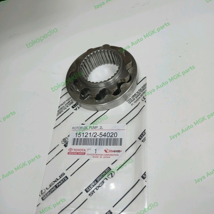 Rotor oil pump Gigi pompa oli set kijang diesel 2L kapsul 2000cc