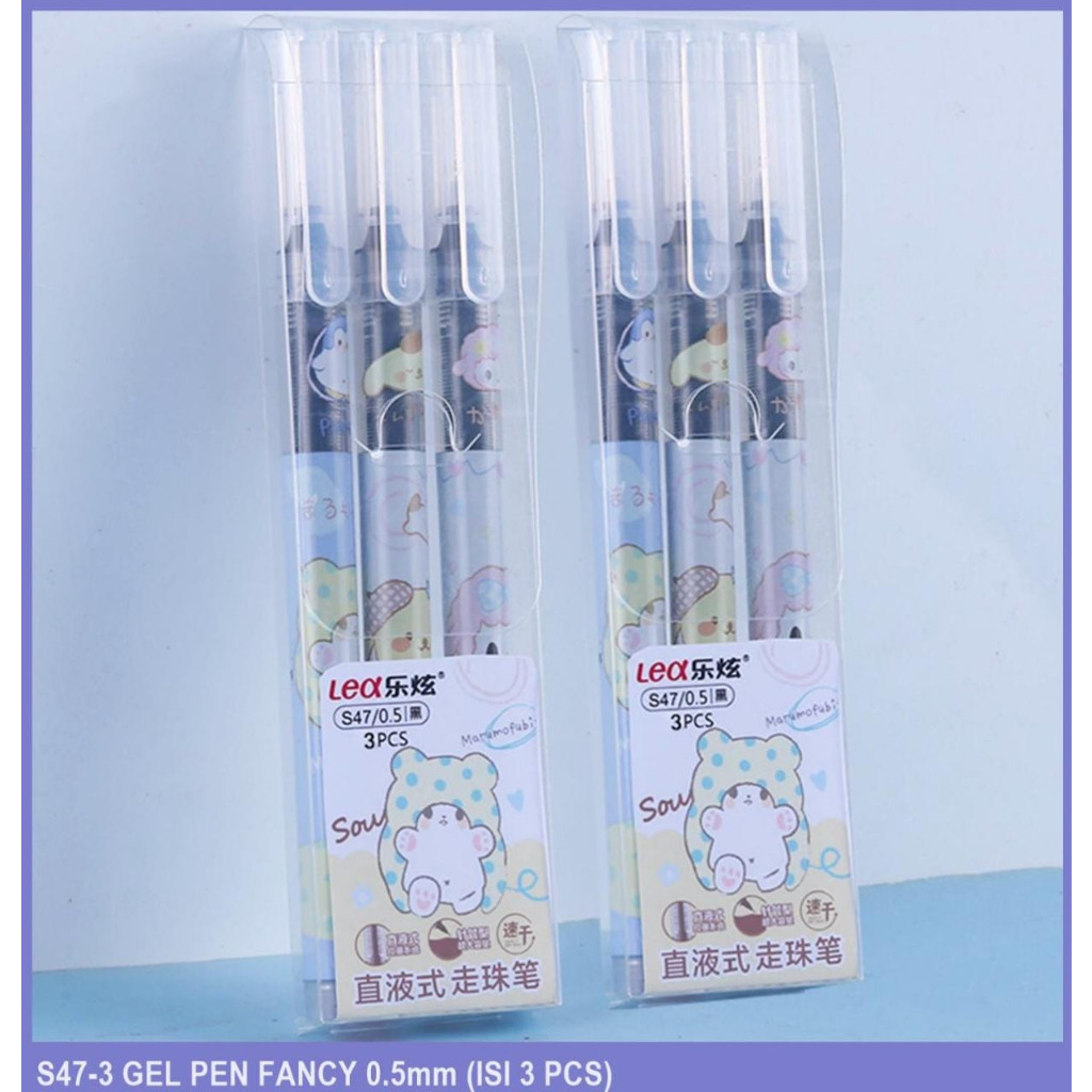 

(3 pc) PEN GEL ISI 3 PENA BALLPEN