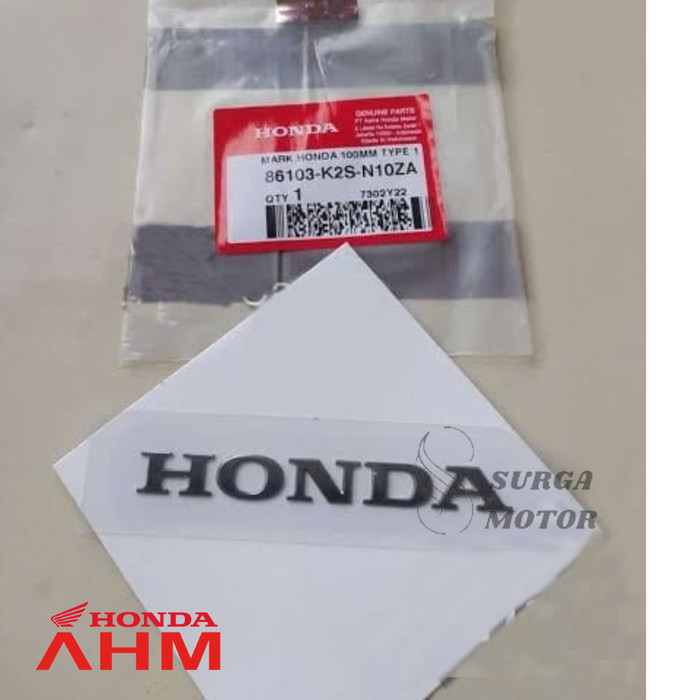 Sticker Stiker Emblem Honda 100Mm Type 1 Vario160 Vario 160 K2S Ori Termurah Langka