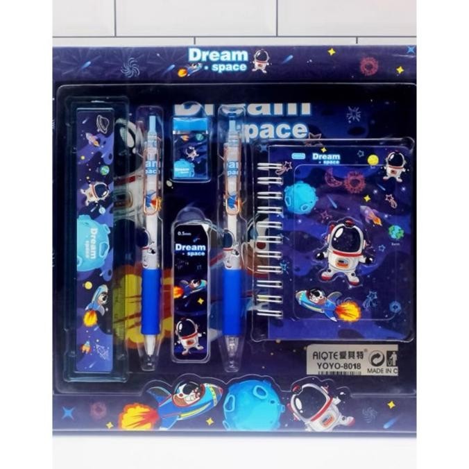 

Vee Terbaru Satu Set Perlengkapan Alat Tulis 6 In 1 Sekolah Lucu Karakter