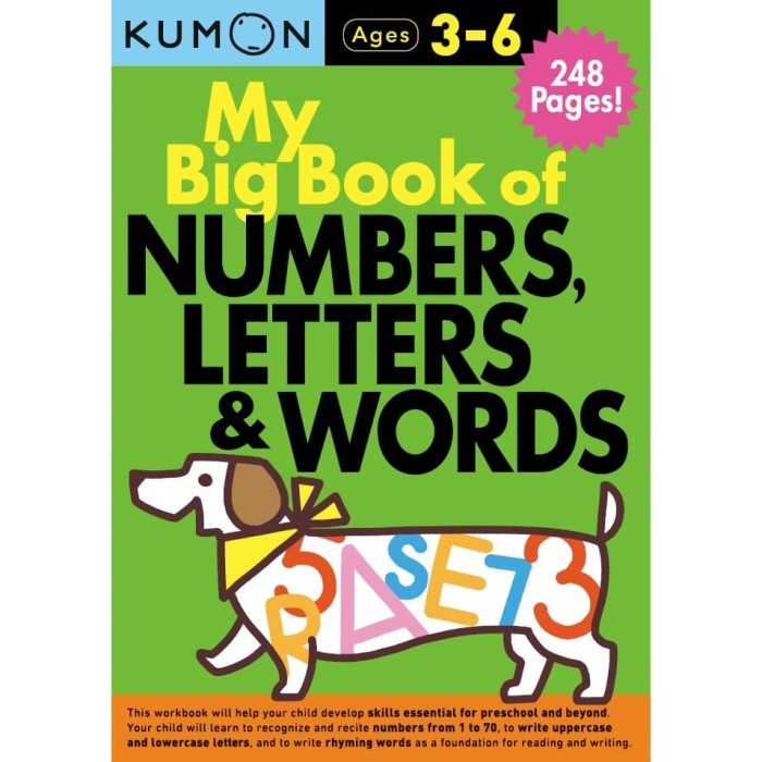 

Bana Buku Anak - Kumon - My Big Book Of Numbers, Letters & Words