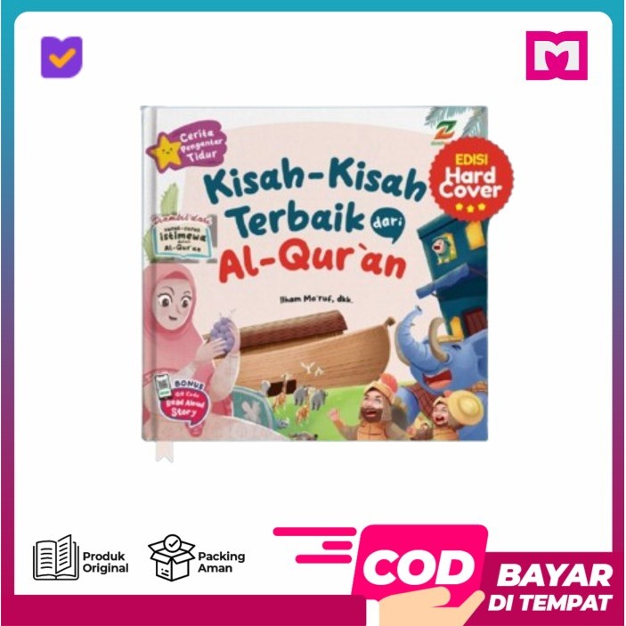 

Bana Buku Islami Anak Cerita Pengantar Tidur Kisah Terbaik Dari Al Quran Hc