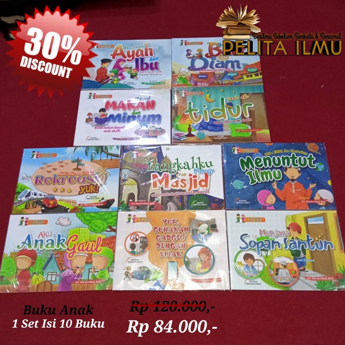 

Bana Seri Buku Adab Anak Shalih Penerbit Pustaka Imam Syafi'I Edisi Lengkap
