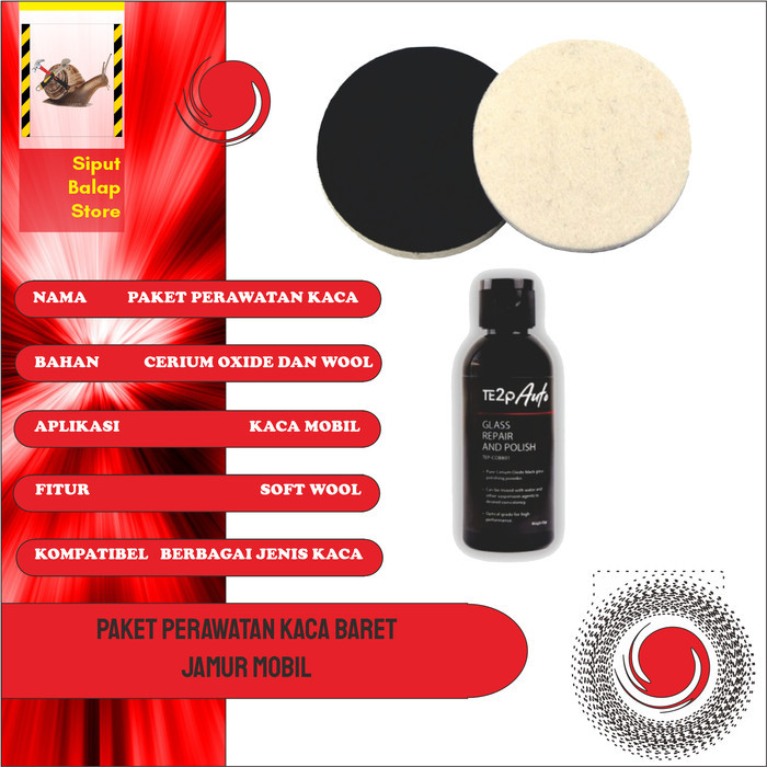 Terbaru Paket Busa Poles Perawatan Kaca Baret Jamur Mobil Dan Obat Poles Promo Ready Stok