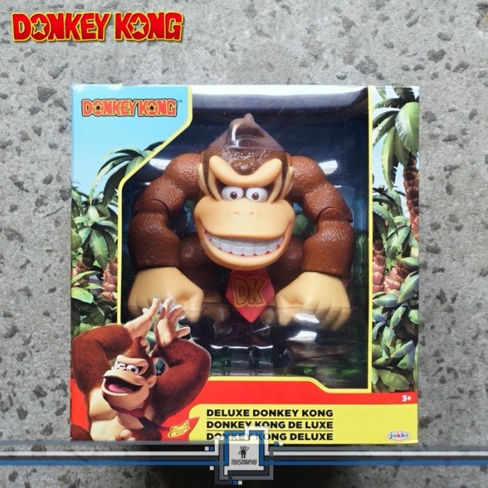 Ready Jakks Pacific Deluxe Donkey Kong Action Figure Artikulasi Nintendo