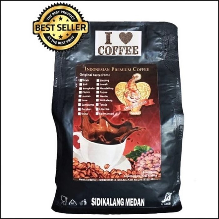 

Kopi Medan Super Arabika+Robusta Premium Coffee Beans/Powder 1 Kg