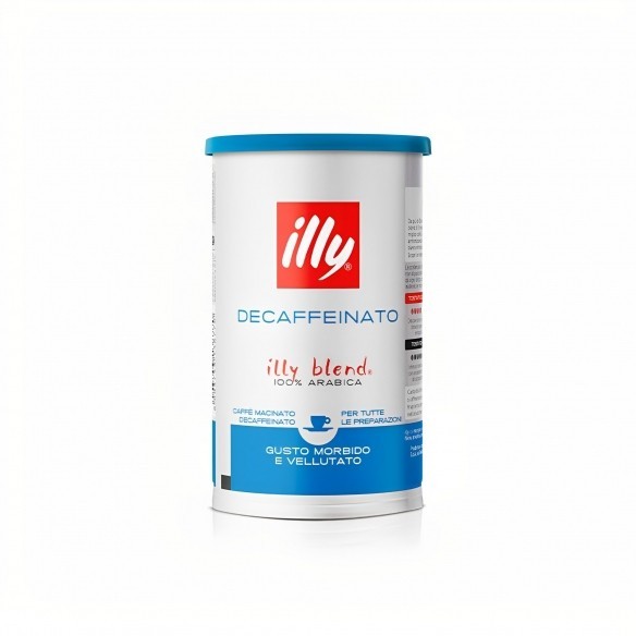 

Illy Decaffein Ground Can 250Gr Kopi Kopi Bubuk