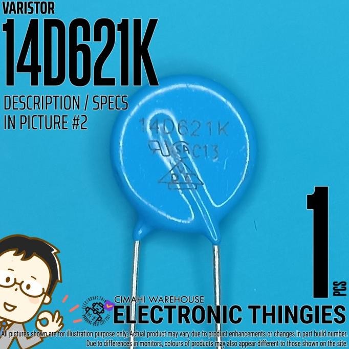 Terbaru VARISTOR 14D621K VDR 14D621 thingie43 dijamin