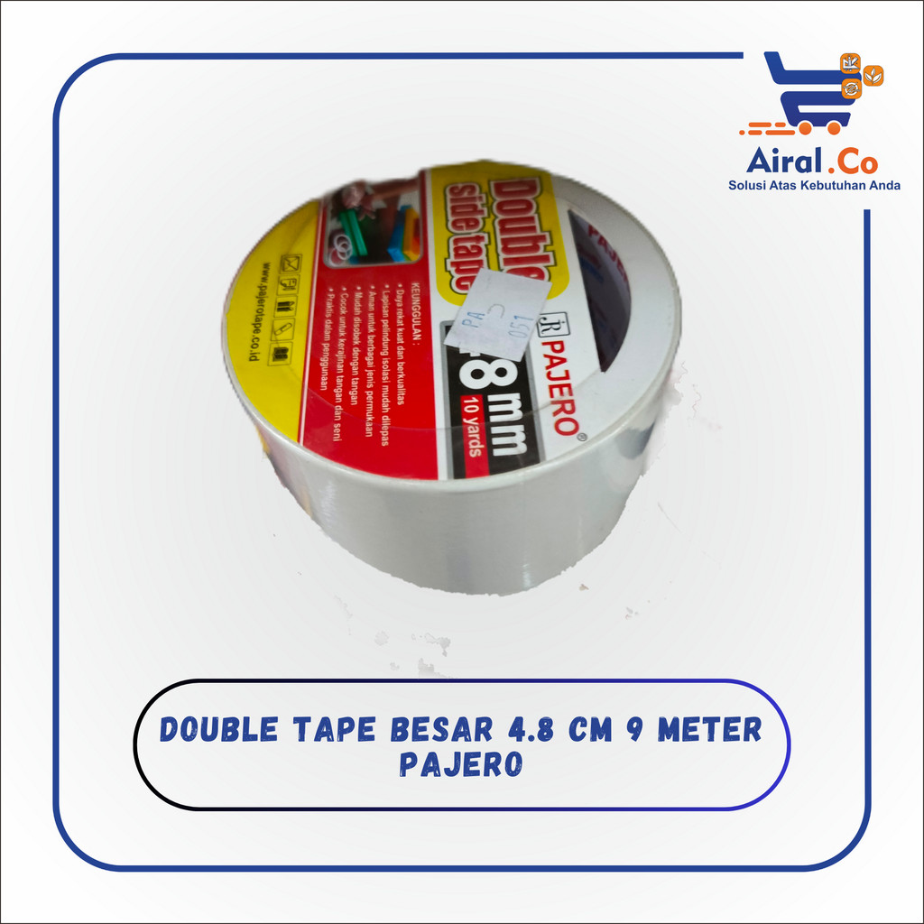 

Double tape pajero besar 48mm 10y