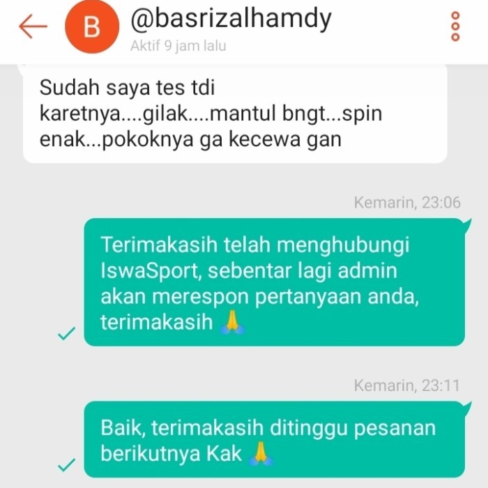 Rubber Karet Ciamik Reactor Ckylin Blue Sponge Pingpong Tenis Meja