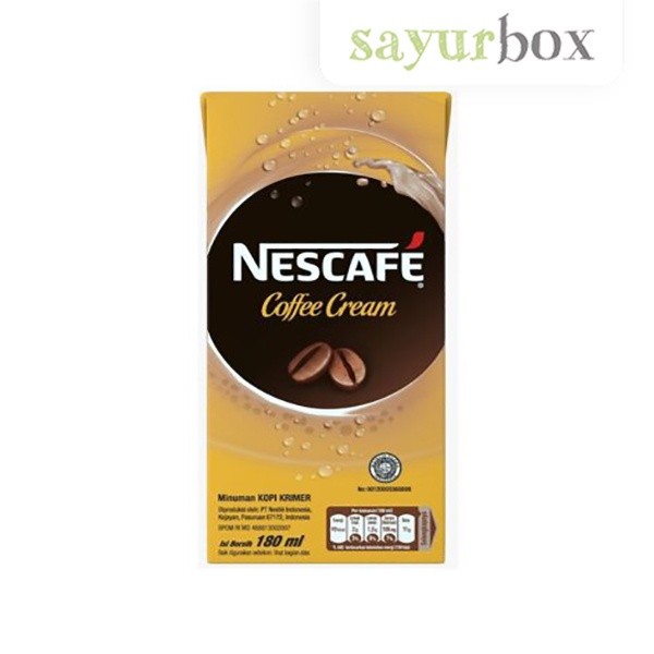 

Nescafe Coffee Cream UHT 180 ml Sayurbox