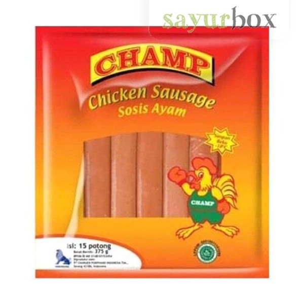 

Champ Chicken Sausages 375 gram Sayurbox