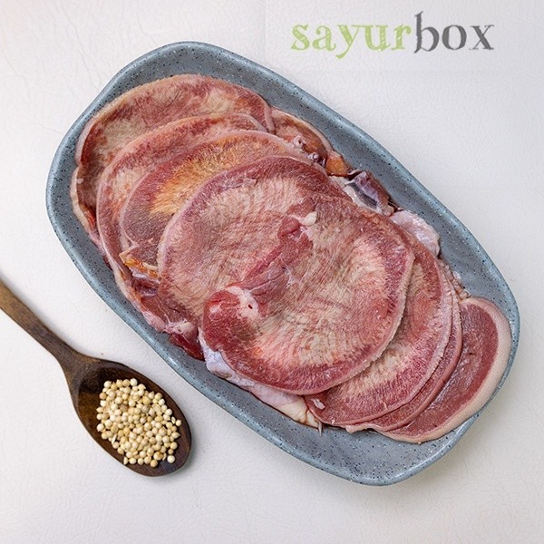 

Fadagi Lidah Sapi Slice 250 gram Sayurbox