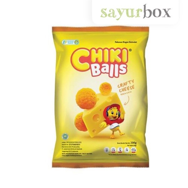 

Chiki Balls Keju 200 gram Sayurbox