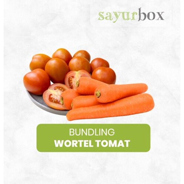 

Bundling Wortel Tomat Konvensional 1 pack Sayurbox