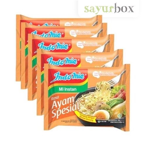 

Bundling Indomie Ayam Spesial 68 gram 5 pcs Sayurbox