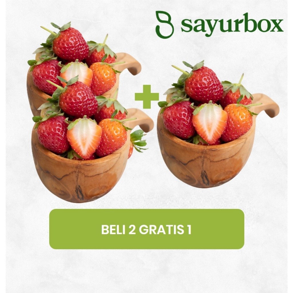 

Beli 2 Gratis 1 Strawberry Sweetheart Hidroponik 125 gram Sayurbox