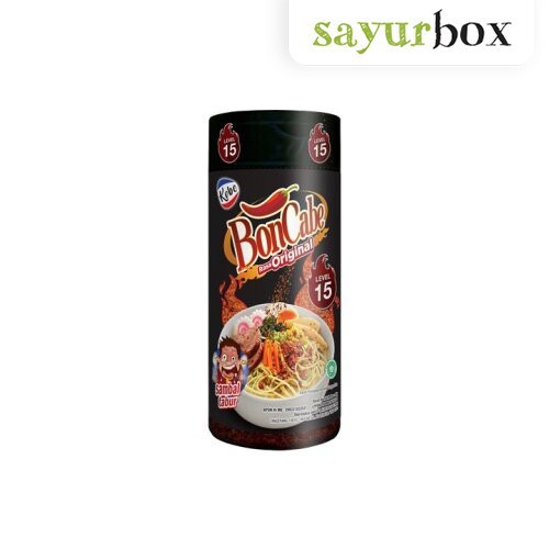 

Kobe BonCabe Sambal Tabur Original Level 15 45 gram Sayurbox