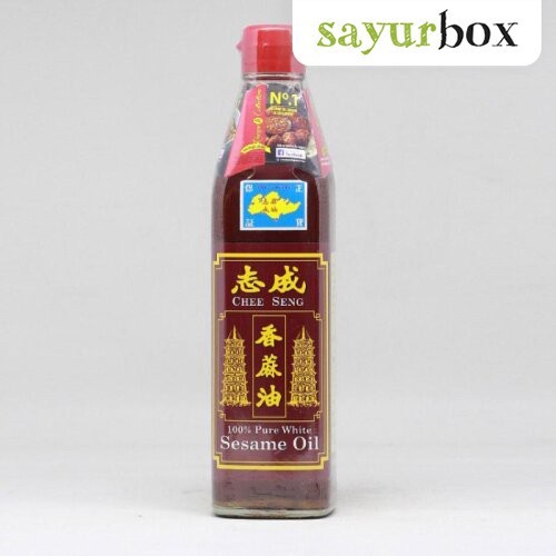 

Chee Seng White Sesame Oil 375 gram Sayurbox