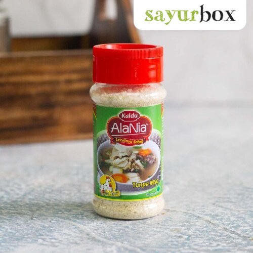 

Alania Kaldu Ayam Non MSG 80 gram Sayurbox