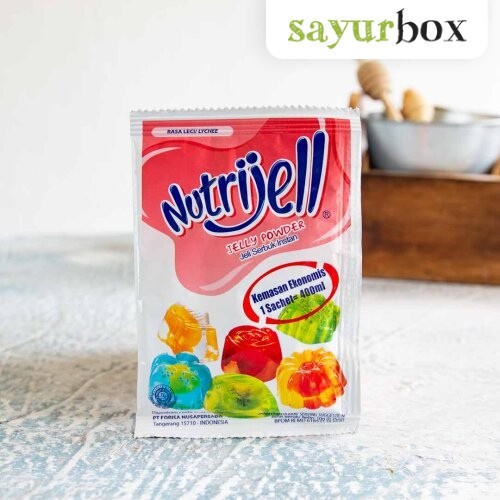 

Nutrijell Jelly Powder Leci 10 gram Sayurbox