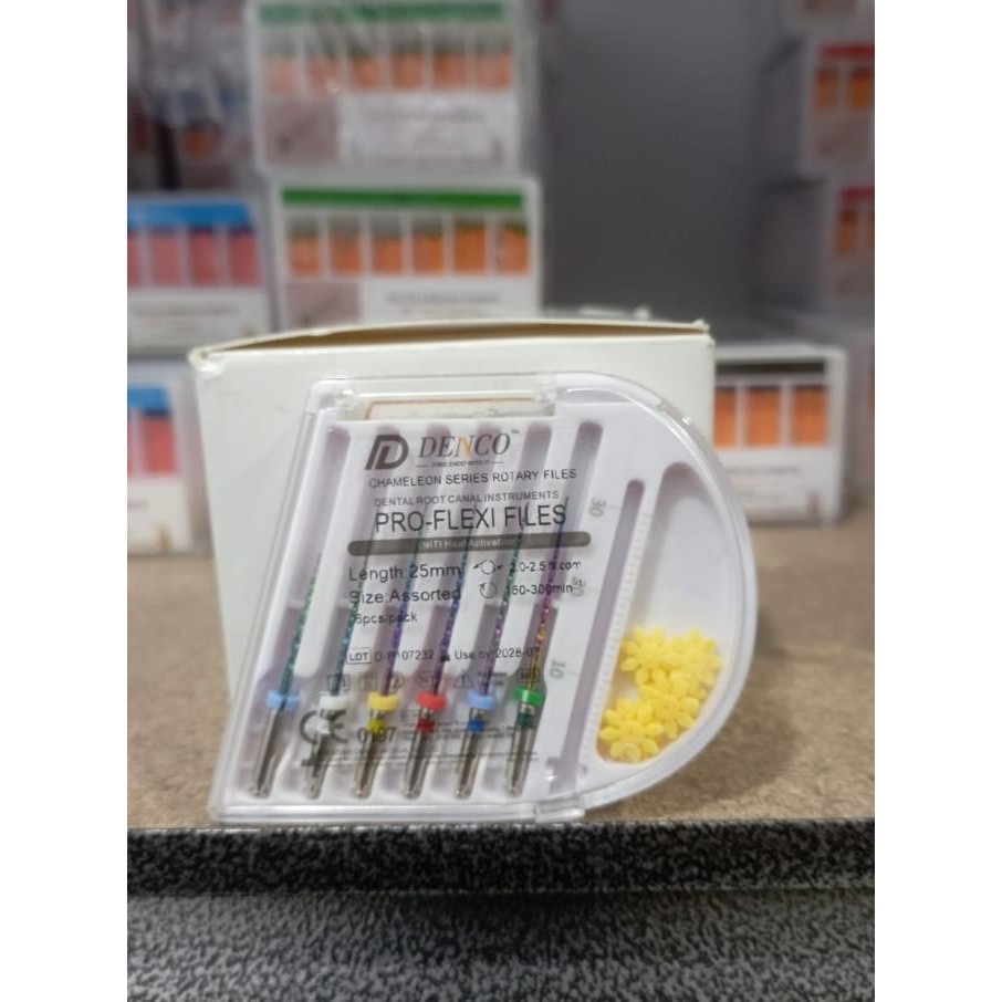 

Baru | Endo Rotary File Pro-Flexi File (Promo Beli 3 Bonus 1)