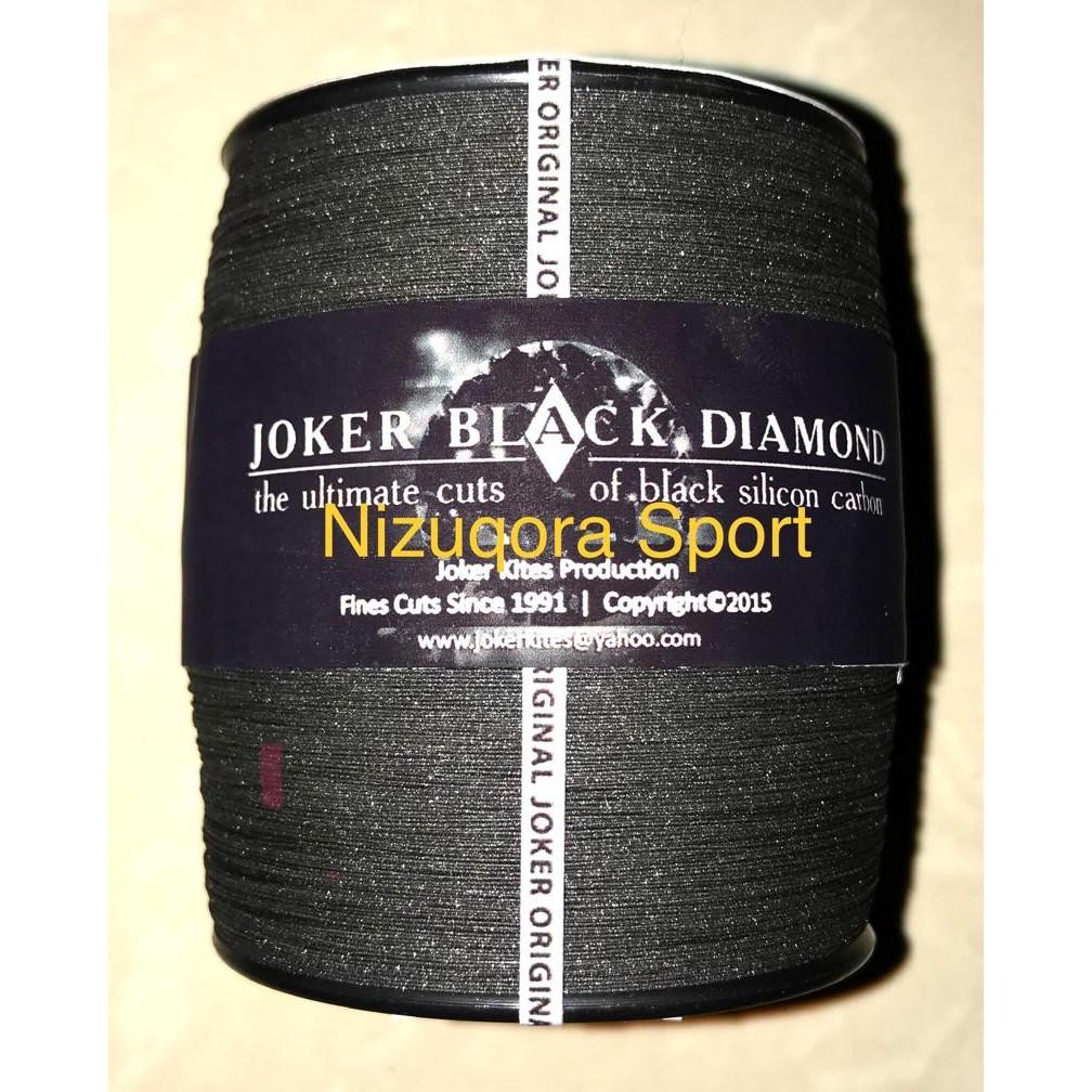 ORIGINAL Benang Senar Gelasan Joker Black Diamond 0,22 Original Murah Tajam Untuk Lomba Turnamen Lay