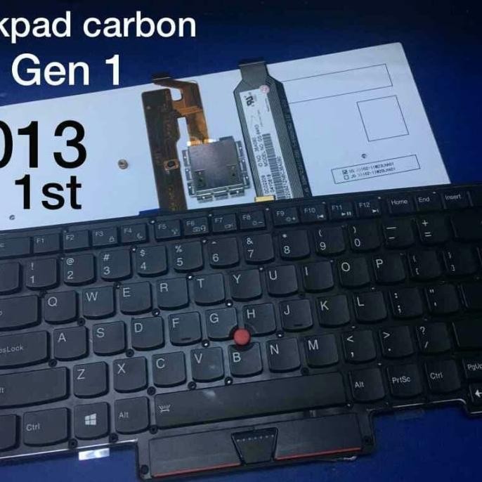 Ready Stock Keyboard Lenovo X1 Carbon 2013 Gen 1