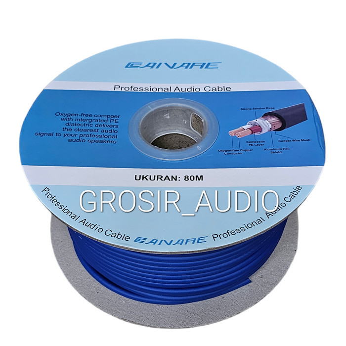 Kabel Mic Stereo Canare L2T2S 80M ,Kabel Canare Microphone