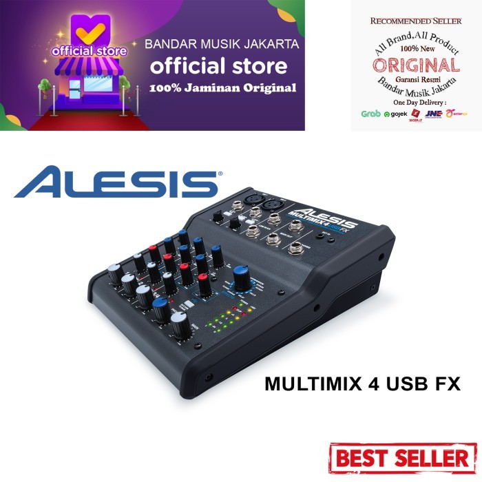 ALESIS MULTIMIX 4 USB FX MIXER