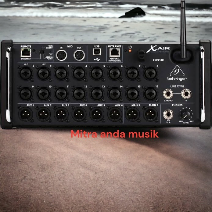 mixer digital behringer xair18 x air18 xair 18 x air 18 rackmount