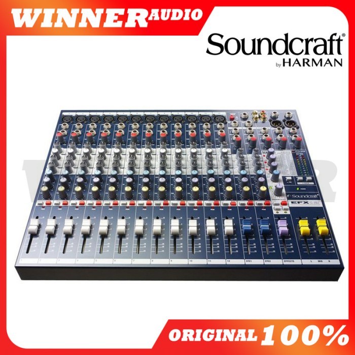 MIXER AUDIO SOUNDCRAFT EFX12 ORIGINAL EFX 12 CHANNEL