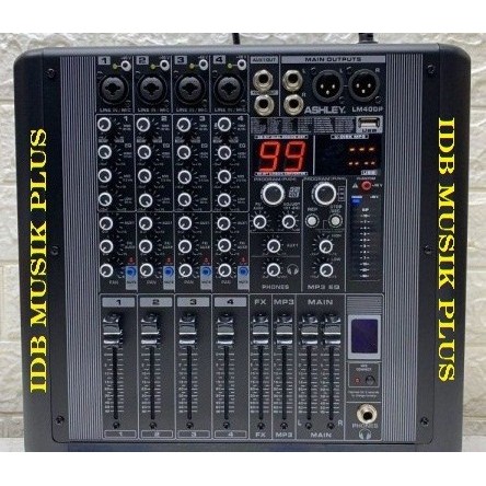 Power Mixer 4 Channel Ashley Lm400p Lm 400p Original Ashley