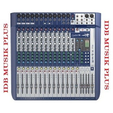 MIxer 16 Channel Soundcraft Signature16 Signature 16 Garansi Resmi