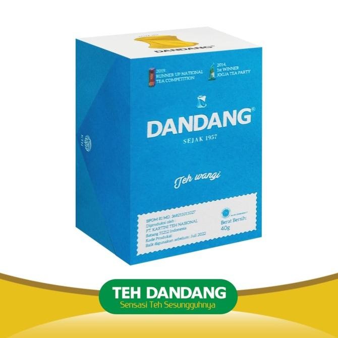 

READY STOCK TEH DANDANG BIRU 40GR - TEH TUBRUK - 1 SLOP ISI 10 BOX 40GR !!!!!