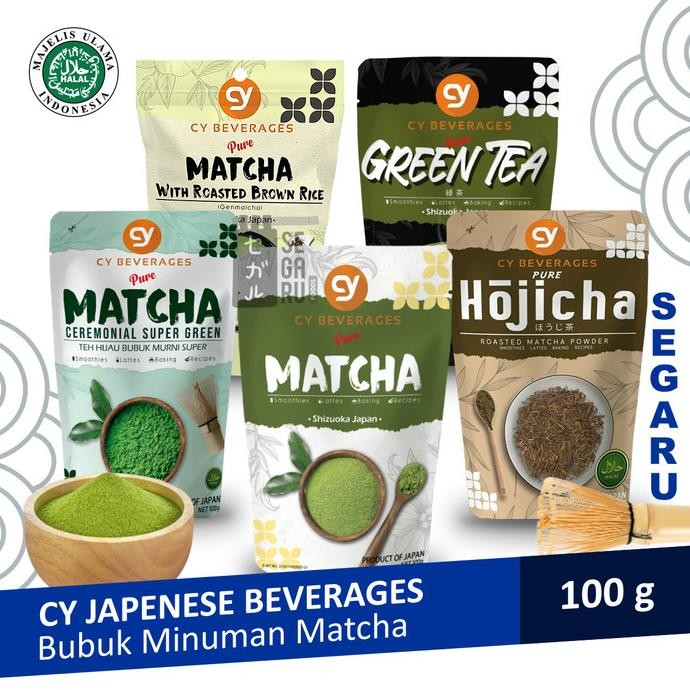 

NEW PRODUK CY PURE MATCHA | PREMIUM JAPANESE MATCHA POWDER 100GR !!!!!