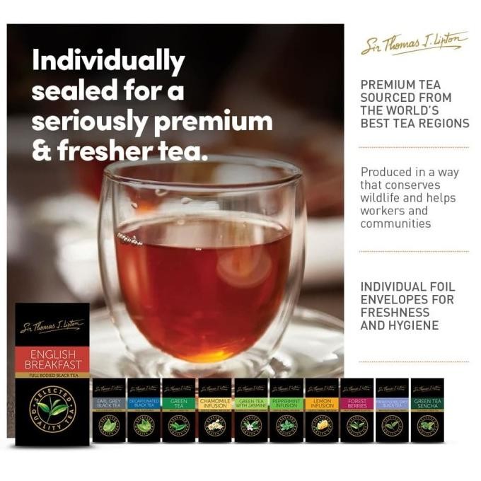 

TERBARU LIPTON GREEN TEA WITH JASMINE STL 25S !!!!!