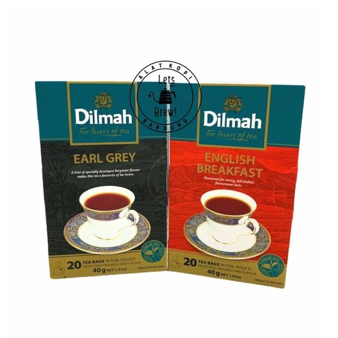 

READY STOCK DILMAH TEA BAGS 40G ISI 20 ( VARIANT TERTERA ) !!!!!