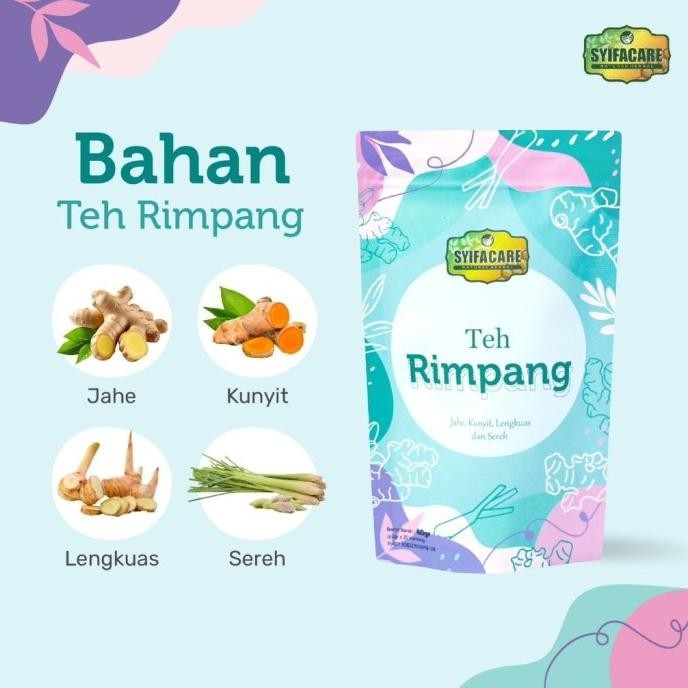 

BIG SALE BELI 2 GRATIS 1 TEH RIMPANG SYIFACARE - TEH CELUP REMPAH RIMPANG 100% HERBAL BAHAN ALAMI !!!!!