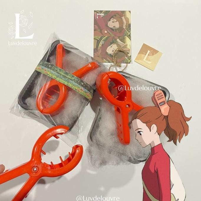 BIG SALE ARRIETTY STUDIO GHIBLIE HAIR CLIP JEPIT RAMBUT 