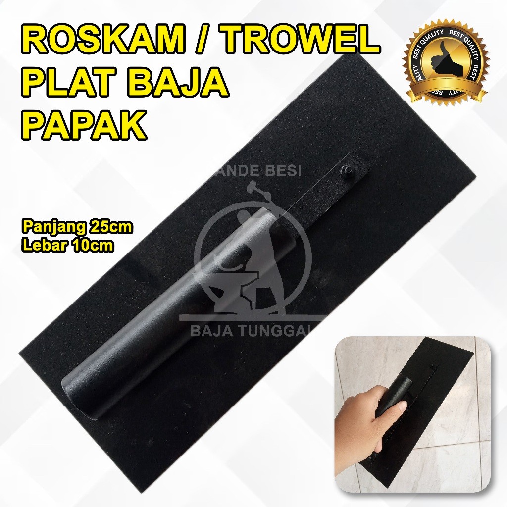 Ondrong/Roskam Acian Bahan Baja Hitam