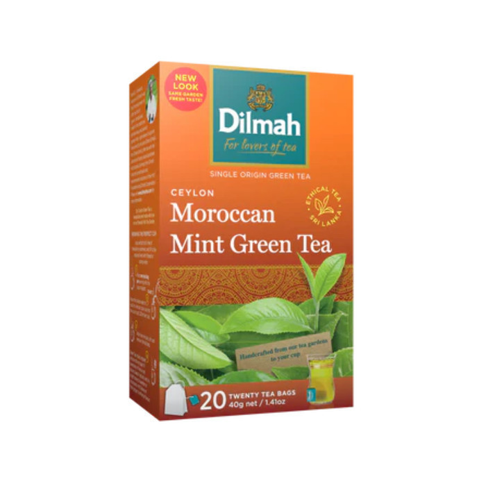 

Dilmah Moroccan Mint Green Tea 20 Bag