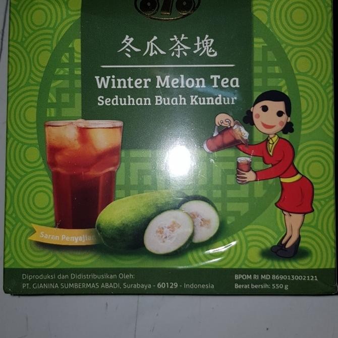 

NEW PRODUK WINTER MELON TEA SEDUHAN BUAH KUNDUR MINUMAN KESEHATAN TEH WINTERMELON !!!!!