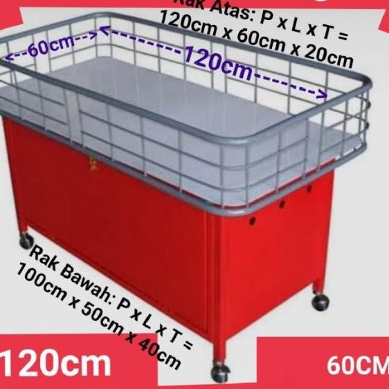 Rak Obral | Keranjang Obral | Box Obral | Wagon